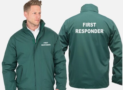 First Responder Printed Result Core Channel Jacket