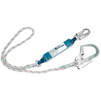 Portwest
 Single 1.8m Lanyard With Shock Absorber 0