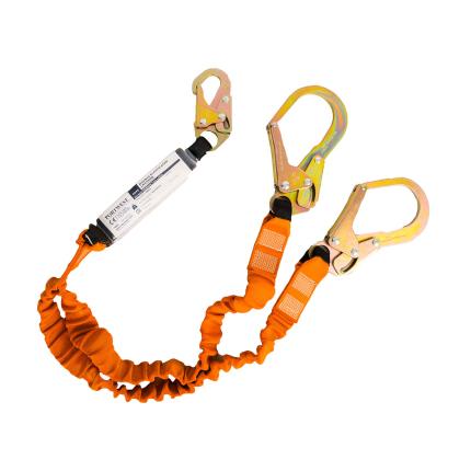 Portwest
 Double 140kg 1.8m Lanyard with Shock Absorber