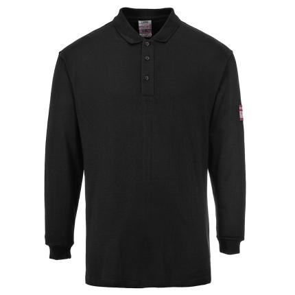 Portwest
 Flame Resistant Anti-Static Long Sleeve Polo Shirt