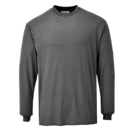 Portwest
 Flame Resistant Anti-Static Long Sleeve T-Shirt