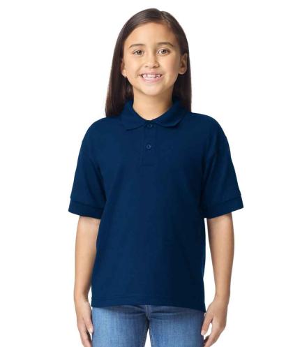 Gildan Kids DryBlend® Jersey Polo Shirt 1