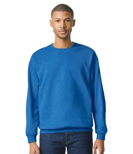 Gildan SoftStyle® Midweight Crew Neck Sweatshirt - Royal Blue | Order ...