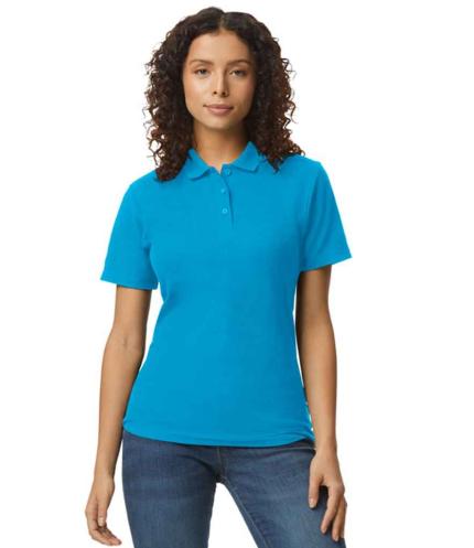 Gildan Ladies SoftStyle® Double Piqué Polo Shirt 1