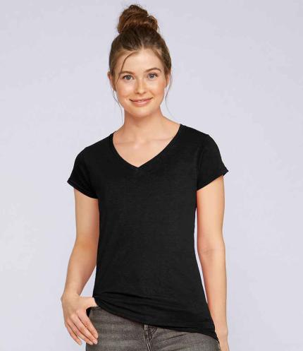 Gildan Ladies SoftStyle® V Neck T-Shirt 2
