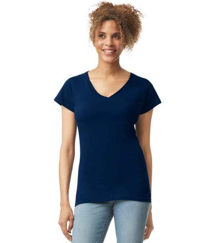 Gildan Ladies SoftStyle® V Neck T-Shirt 1