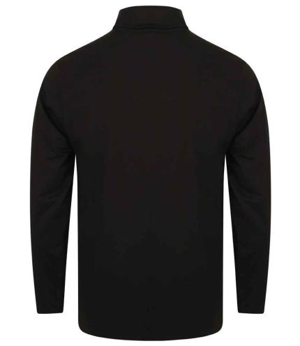 Henbury Long Sleeve Roll Neck Top 2
