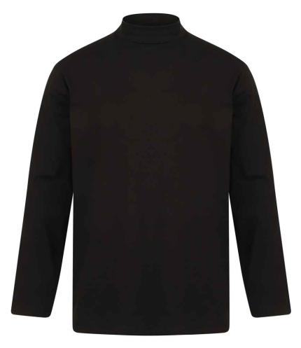 Henbury Long Sleeve Roll Neck Top 0