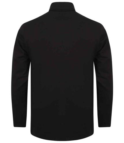 Henbury Long Sleeve Roll Neck Top 2