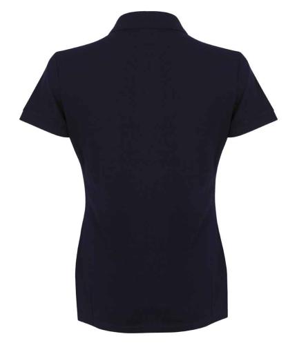Henbury Ladies Modern Fit Cotton Piqué Polo Shirt 2