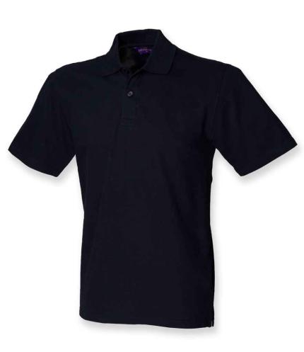 Henbury Unisex Stretch Cotton Piqué Polo Shirt