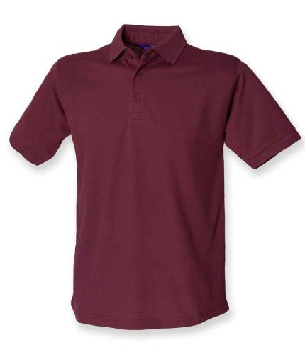 Henbury Heavy Poly/Cotton Piqué Polo Shirt