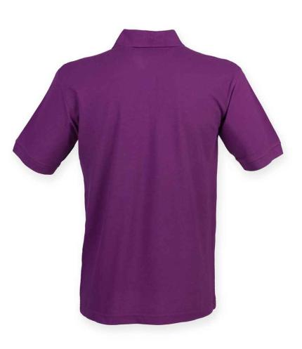 Henbury Heavy Poly/Cotton Piqué Polo Shirt 1