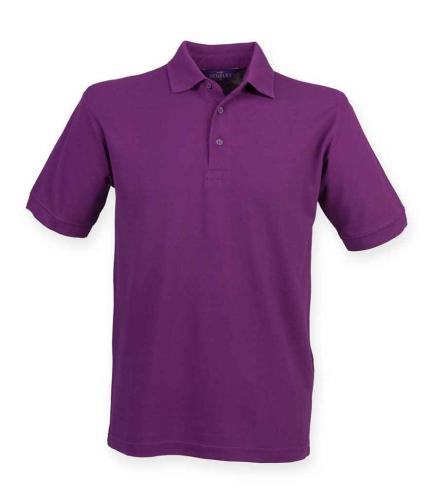 Henbury Heavy Poly/Cotton Piqué Polo Shirt 0