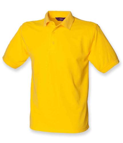 Henbury Heavy Poly/Cotton Piqué Polo Shirt