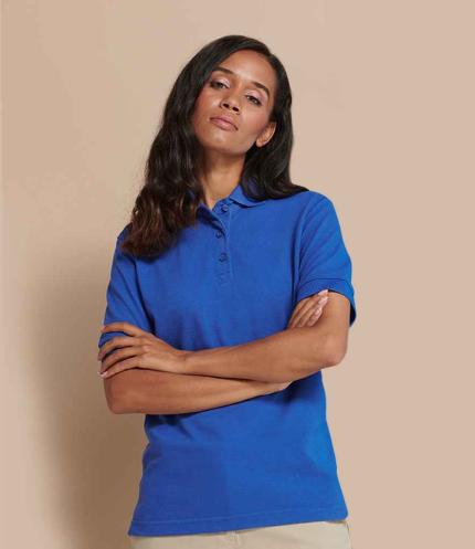 Henbury Ladies Poly/Cotton Piqué Polo Shirt 1