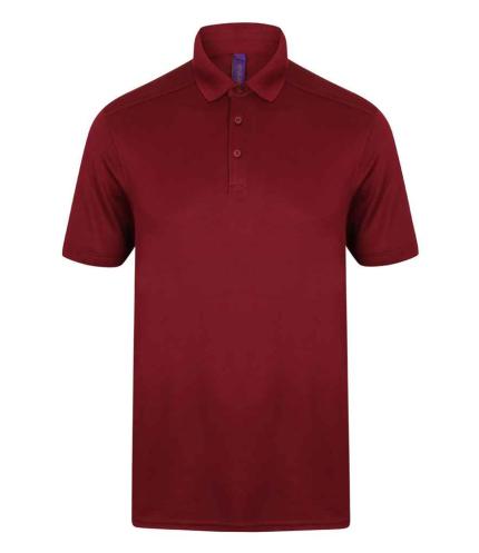 Henbury Slim Fit Stretch Microfine Piqué Polo Shirt