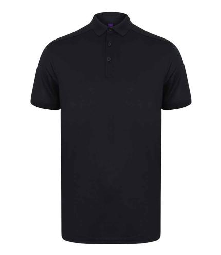 Henbury Slim Fit Stretch Microfine Piqué Polo Shirt