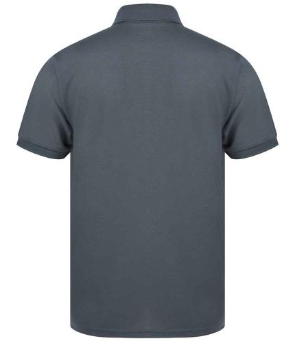 Henbury Recycled Polyester Piqué Polo Shirt 1
