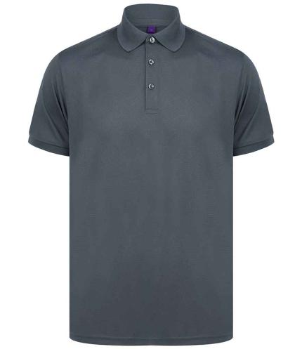 Henbury Recycled Polyester Piqué Polo Shirt