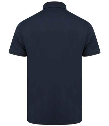 Henbury Recycled Polyester Piqué Polo Shirt 1