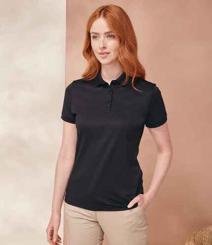 Henbury Ladies Recycled Polyester Polo Shirt 0