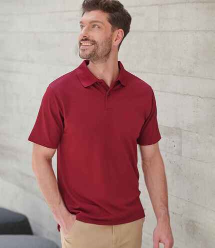 Henbury Coolplus® Wicking Piqué Polo Shirt 3
