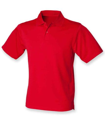 Henbury Coolplus® Wicking Piqué Polo Shirt