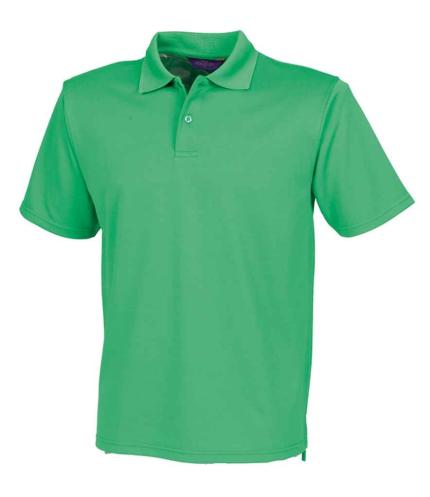 Henbury Coolplus® Wicking Piqué Polo Shirt