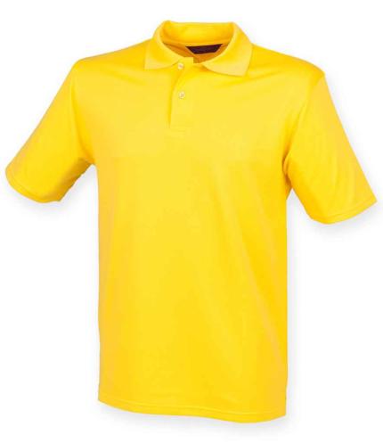 Henbury Coolplus® Wicking Piqué Polo Shirt 0
