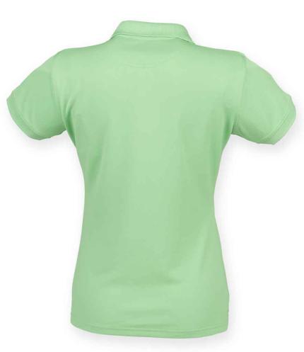 Henbury Ladies Coolplus® Wicking Piqué Polo Shirt 2