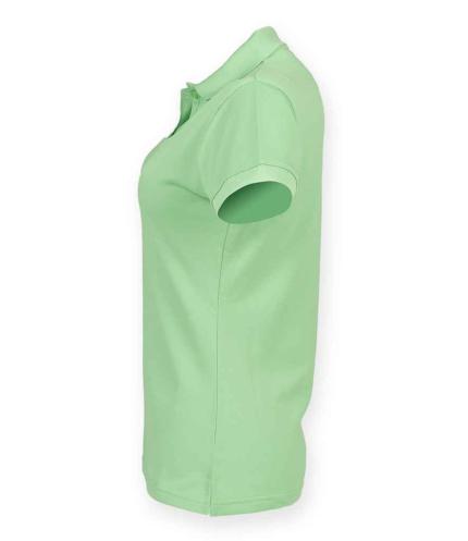 Henbury Ladies Coolplus® Wicking Piqué Polo Shirt 1