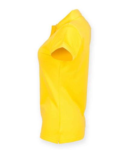 Henbury Ladies Coolplus® Wicking Piqué Polo Shirt 1