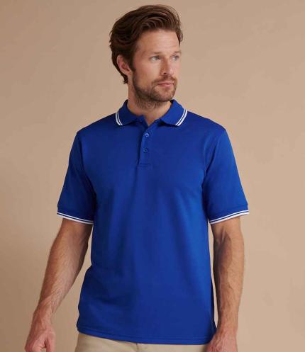 Henbury Coolplus® Tipped Polo Shirt 3