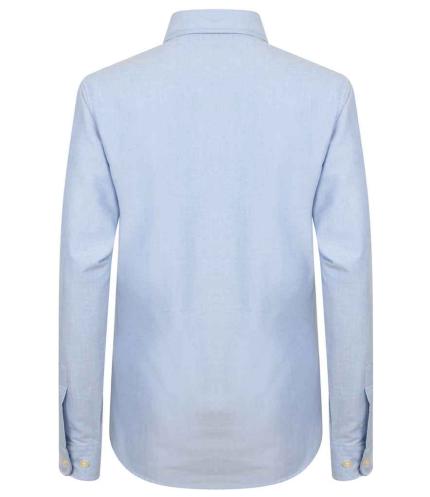 Henbury Ladies Long Sleeve Classic Oxford Shirt 2