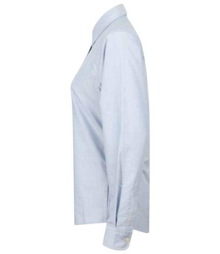Henbury Ladies Long Sleeve Classic Oxford Shirt 1