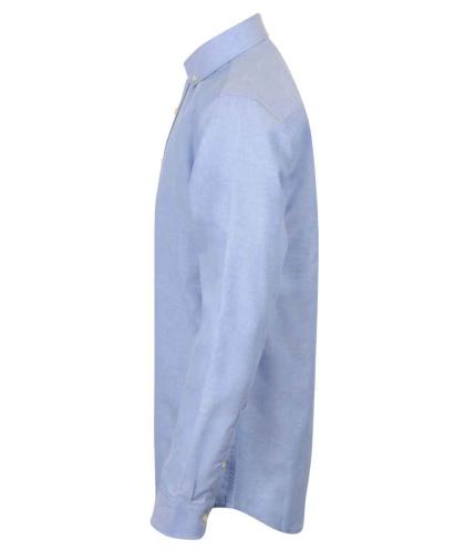 Henbury Modern Long Sleeve Classic Fit Oxford Shirt 1