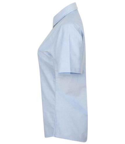 Henbury Ladies Short Sleeve Classic Oxford Shirt 1
