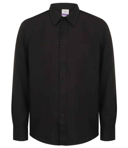 Henbury Long Sleeve Wicking Shirt 0