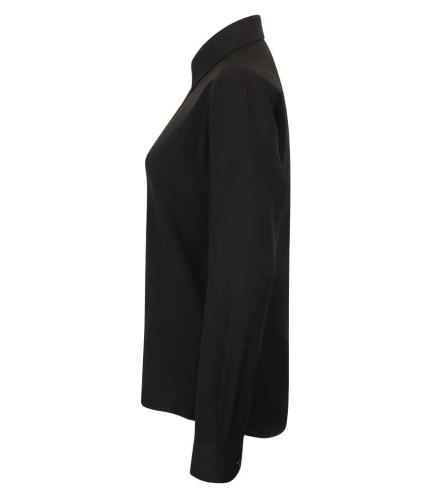 Henbury Ladies Long Sleeve Wicking Shirt 1