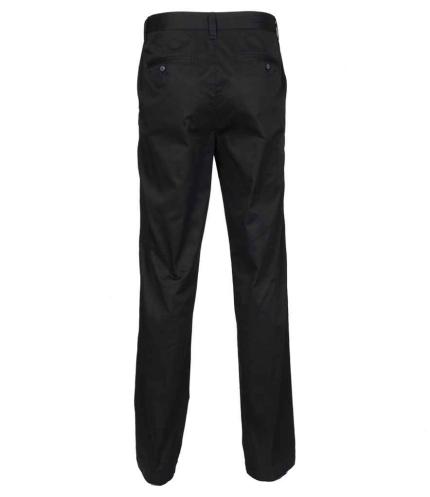 Henbury Ladies 65/35 Flat Fronted Chino Trousers 1