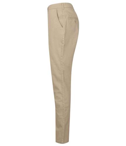 Henbury Ladies Stretch Chino Trousers 1