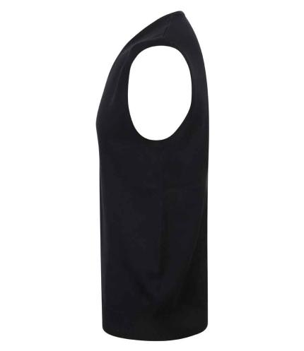 Henbury Lightweight Sleeveless Cotton Acrylic V Neck Sweater 1