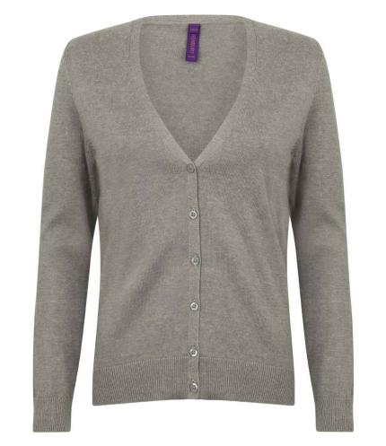 Henbury Ladies Lightweight V Neck Cardigan