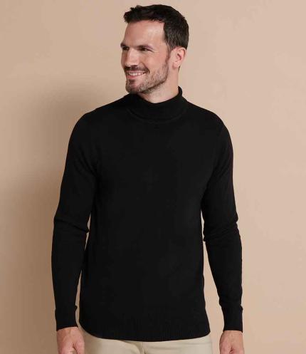 Henbury Roll Neck Sweater 3