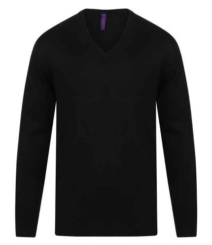 Henbury Acrylic V Neck Sweater