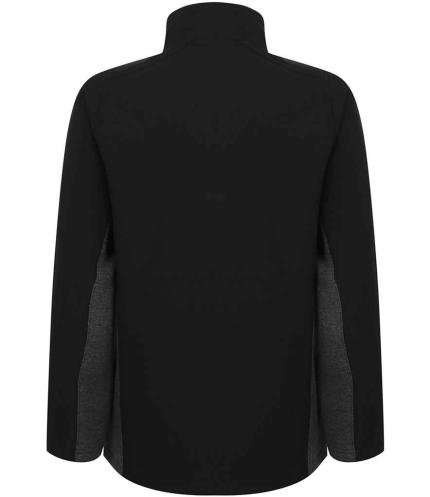 Henbury Unisex Contrast Soft Shell Jacket 2