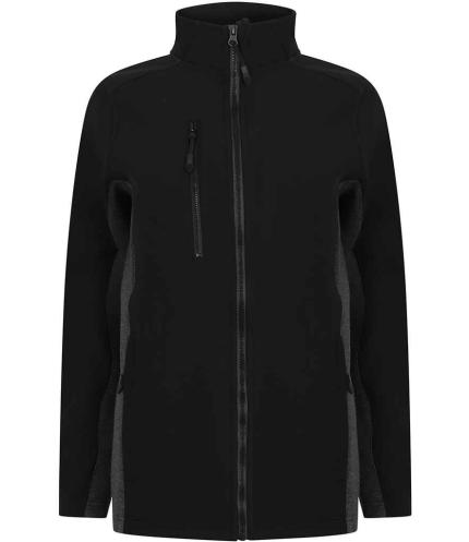 Henbury Unisex Contrast Soft Shell Jacket 0
