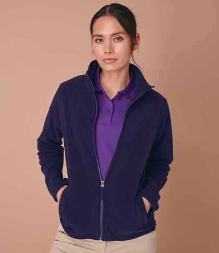 Henbury Ladies Micro Fleece Jacket 1