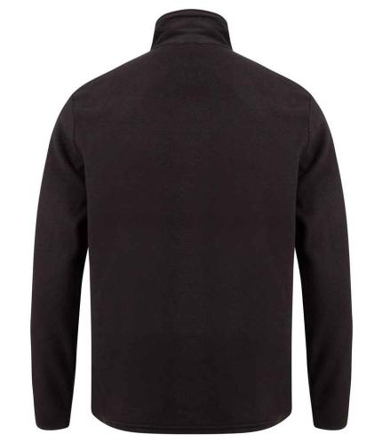 Henbury Zip Neck Micro Fleece 2